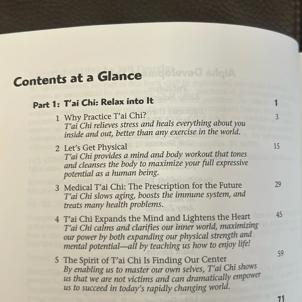 “The Complete Idiot’s Guide to T’ai Chi & QiGong” Paperback by Bill Douglas